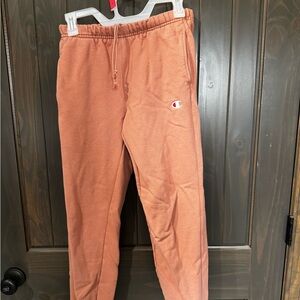 Champions peach joggers